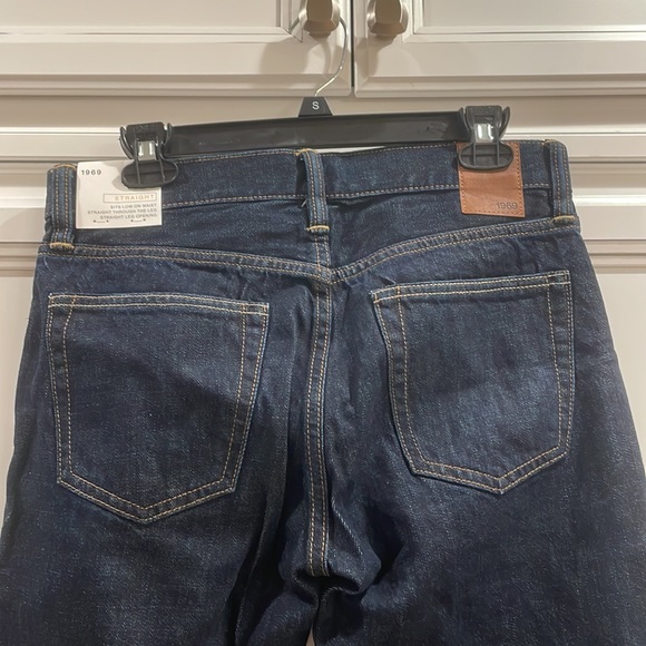 Mens Gap Straight Leg Jeans Dark Wash - Picture 3 of 6